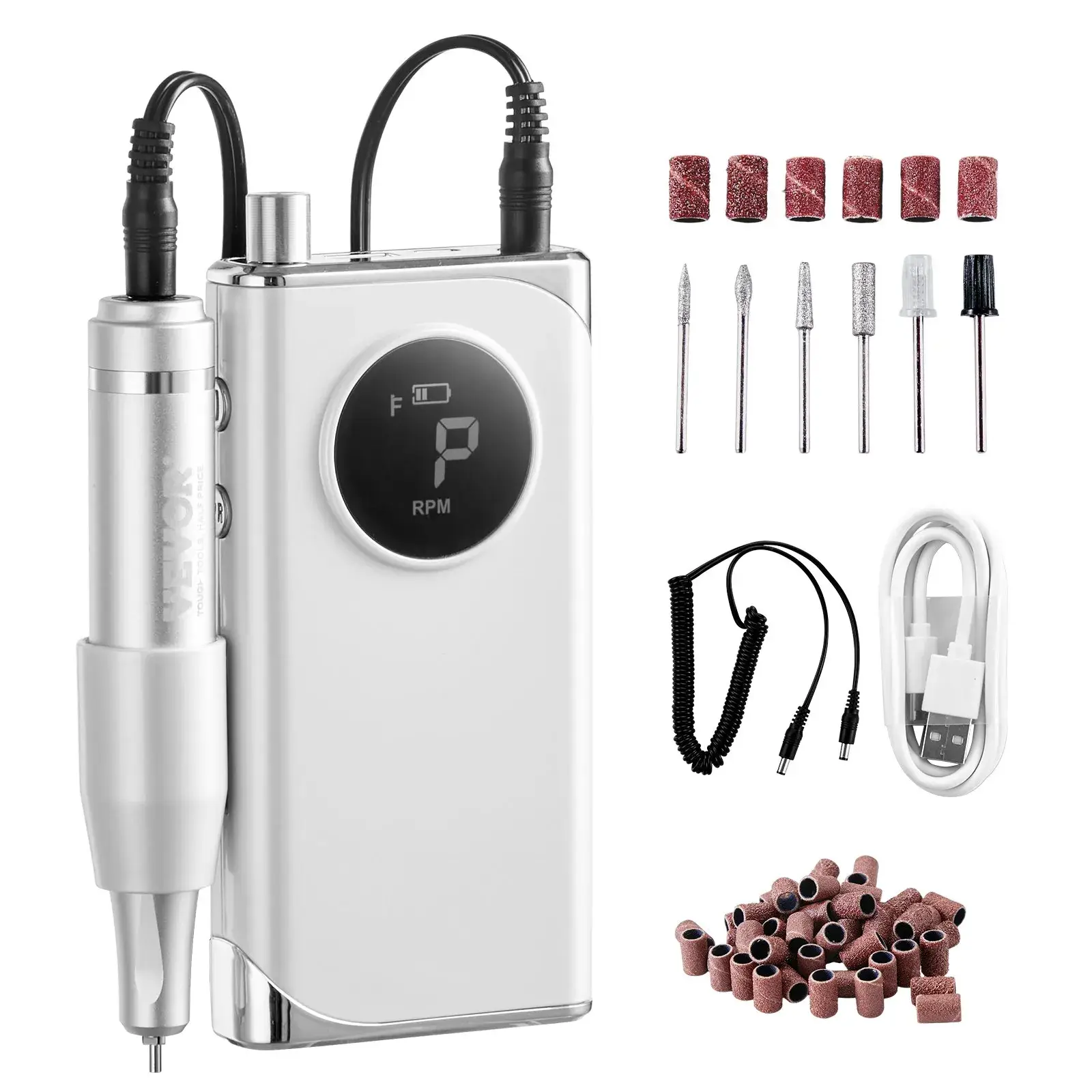 it-CDSMJDMJBXSZDCD8IV9-original_img-v1-rechargeable-nail-drill-m100-1.2.jpg Torno Portátil 30.000 rpm - Image 1